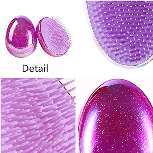 2Pcs Detangler Hair Brush Hair Comb Anti-Knot Massage Comb Scalp Massage Detangling Brush Beauty Tools For Thick, Wavy, Curly, Or Thin Hair On Women, Girls & Kids #TOP2