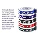 Katzco Religious Bracelets - 12 Pack - Adjustable W.W.J.D Classic Friendship Wrist Band Trinket