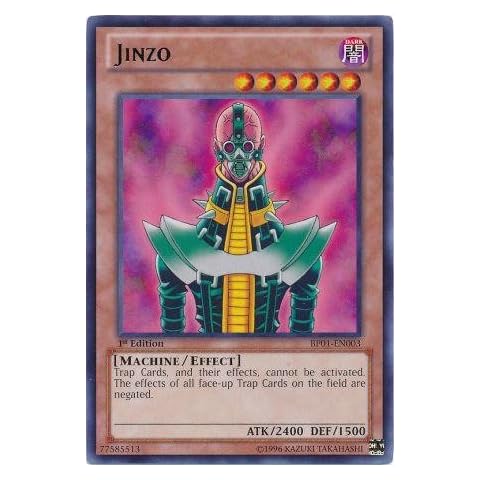 YU-GI-OH! Jinzo Trading Card - Rare Edition Cover