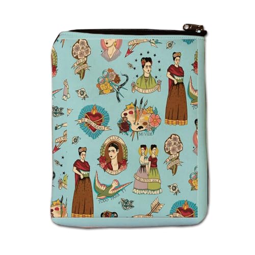 Capa de Proteção Para Livros Book Sleeve Porta Livros Linha Frid 001 (14cm x 20cm até 3cm de lombada