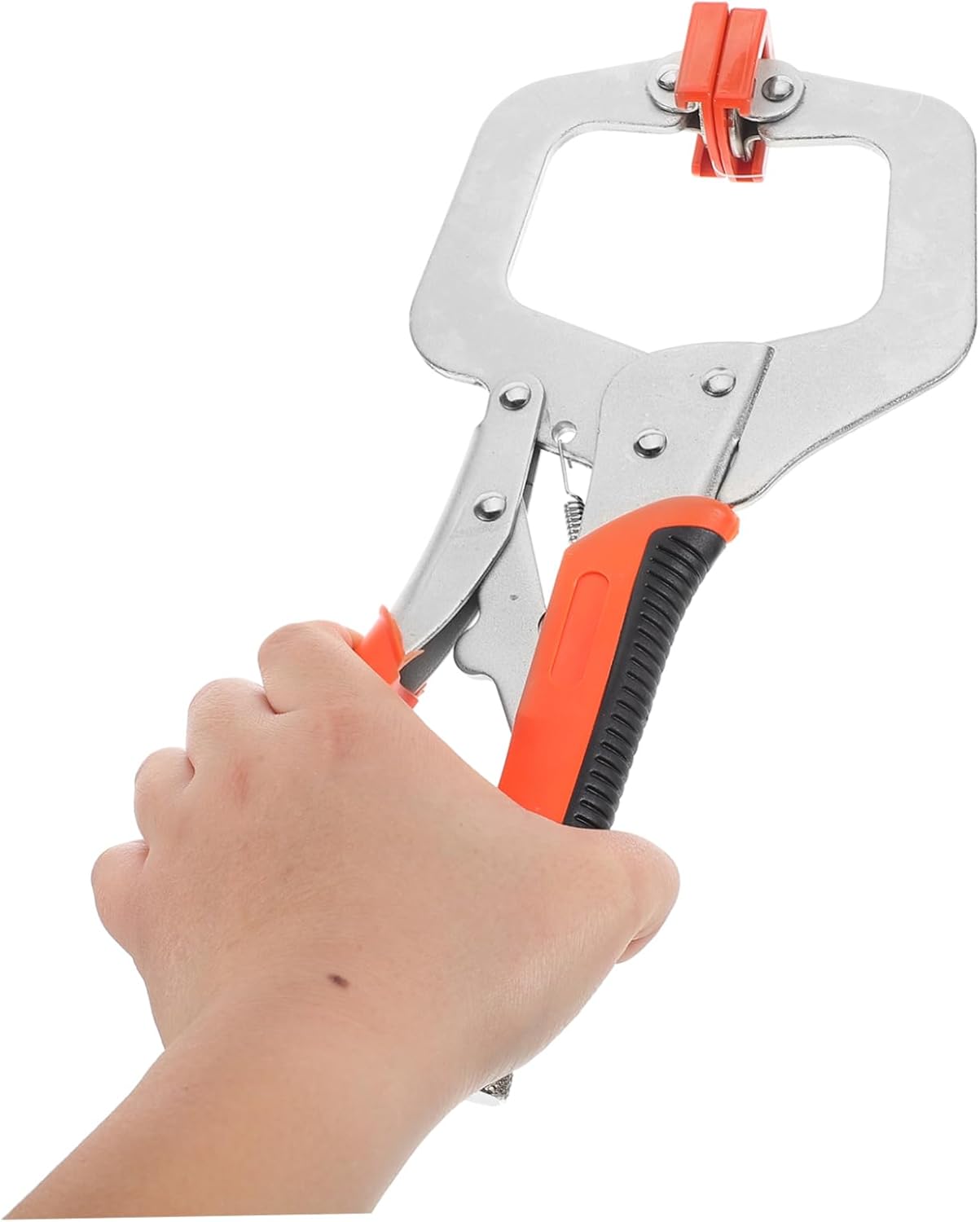 2pcs Heavy Duty c Clamp for Woodworking Jigs and Carpentry Versatile Metal Clamps with Non-slip Grip for Home Improvement and Automotive Projects