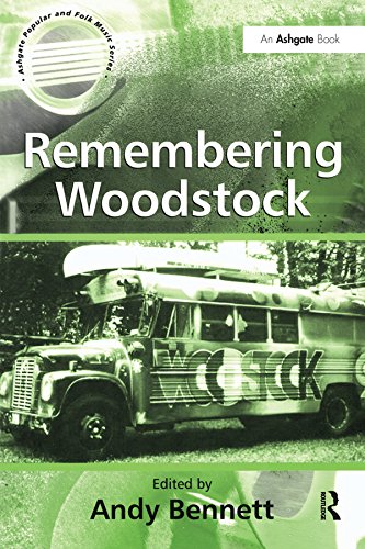 Woodstock livre de collection en anglais sur la musique folk et pop
