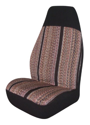Allison 67-6886BLK Black Rough 'N Ready Universal Bucket Seat Cover - Pack of 2