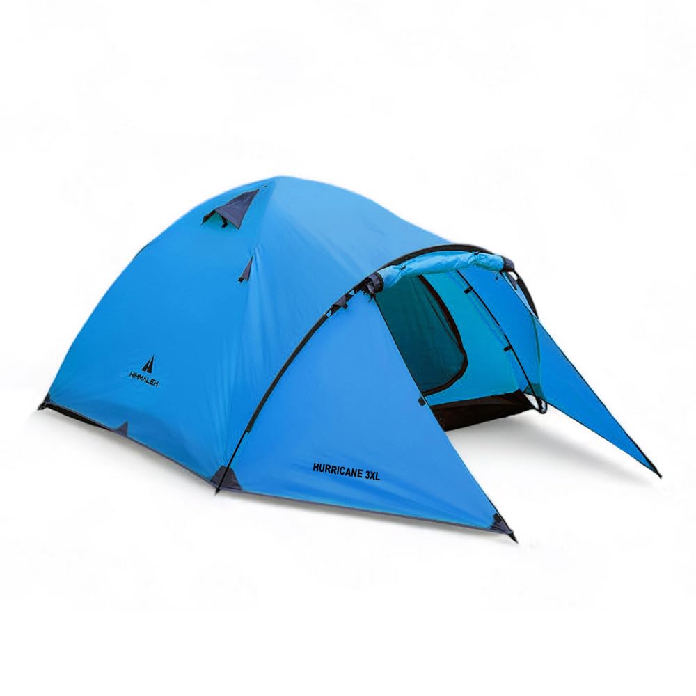 Hurricane 3XL 3 Person Camping Tent – Extra Large Front Porch Space All-Weather, Tent - for 100% Waterproof, 3000mm Water ... - Review, Price and Buying Guide
