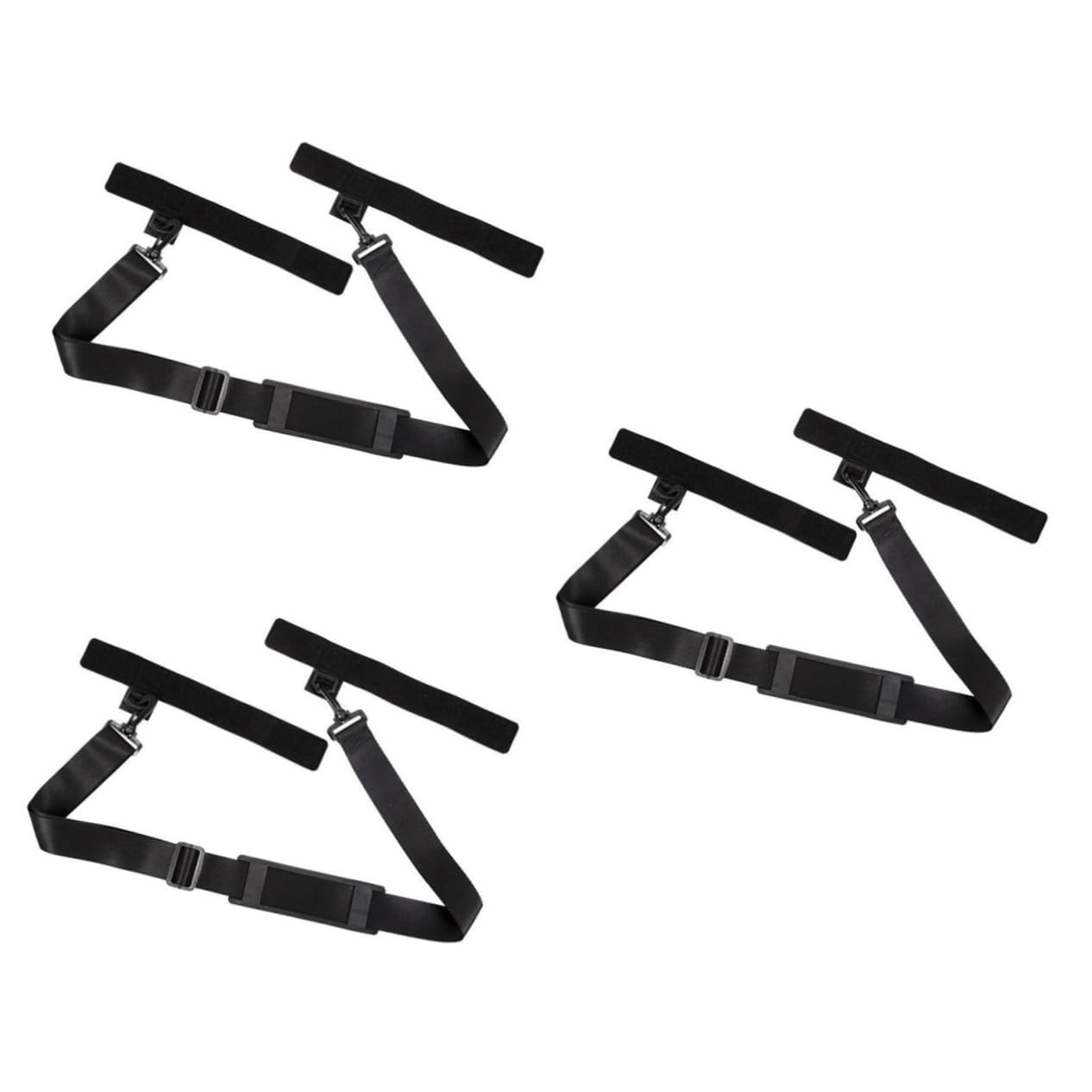 BESPORTBLE 3sets Fishing Rod Straps Shoulder for Men Shoulder Brace Rod Carrier Straps Travel Fishing Pole Carrier