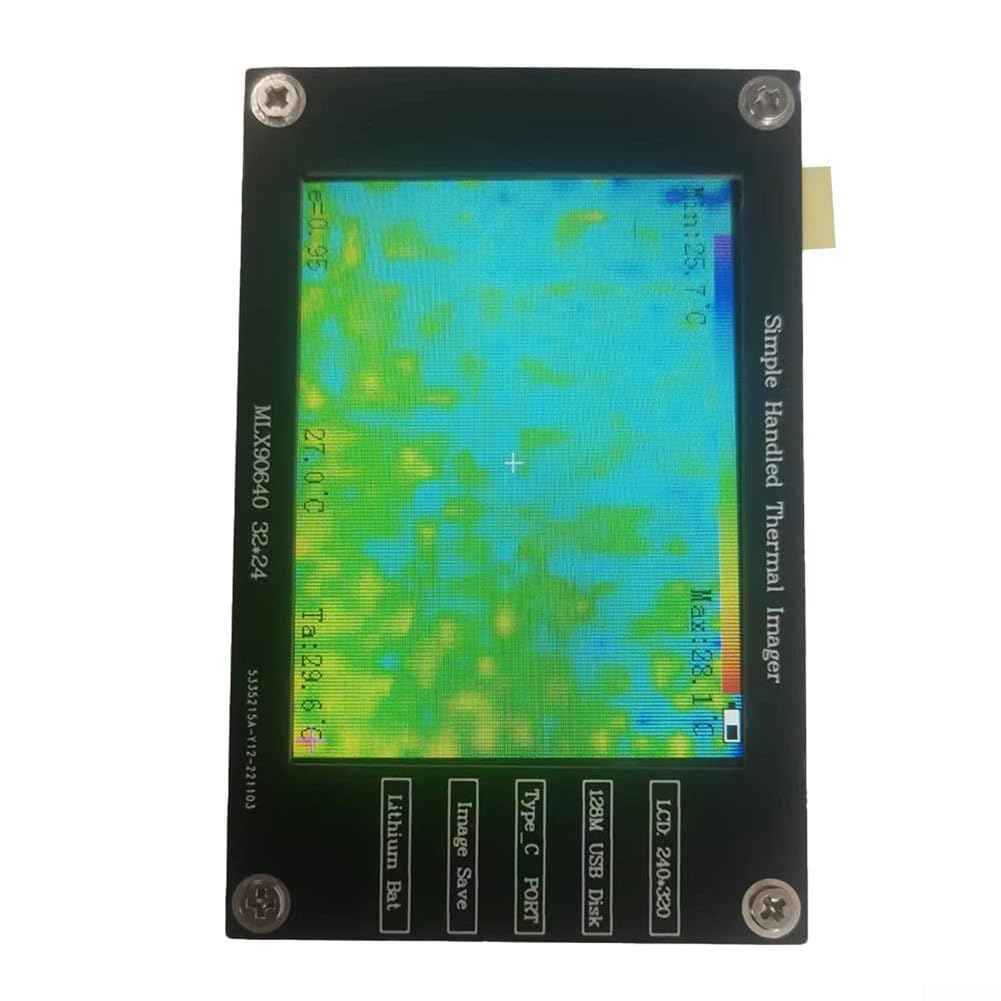 Dispositivo di imaging termico con design integrato e struttura leggera per un facile utilizzo nelle ispezioni domestiche e nei controlli di sicurezza