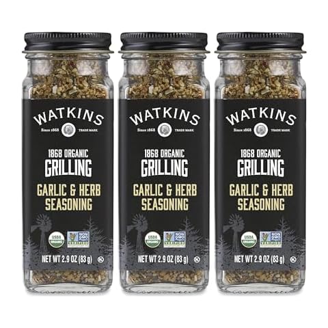 Watkins Organic Grilling Garlic & Herb Seasoning Cover