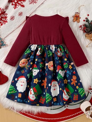 Image of TAGAS Dress for Girls II Baby Girl Dress|| Frock Girls Infants Casual wear for Kids Dresses and Jump Suite Round Neck Full Sleeve Dress for Girls