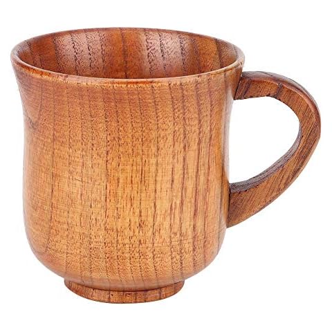 Taza de Madera de 236ml con Asa para Bebidas Cover