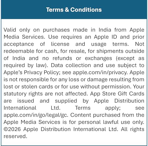 Image of Apple - App Store Code - For India - Delivered via Email