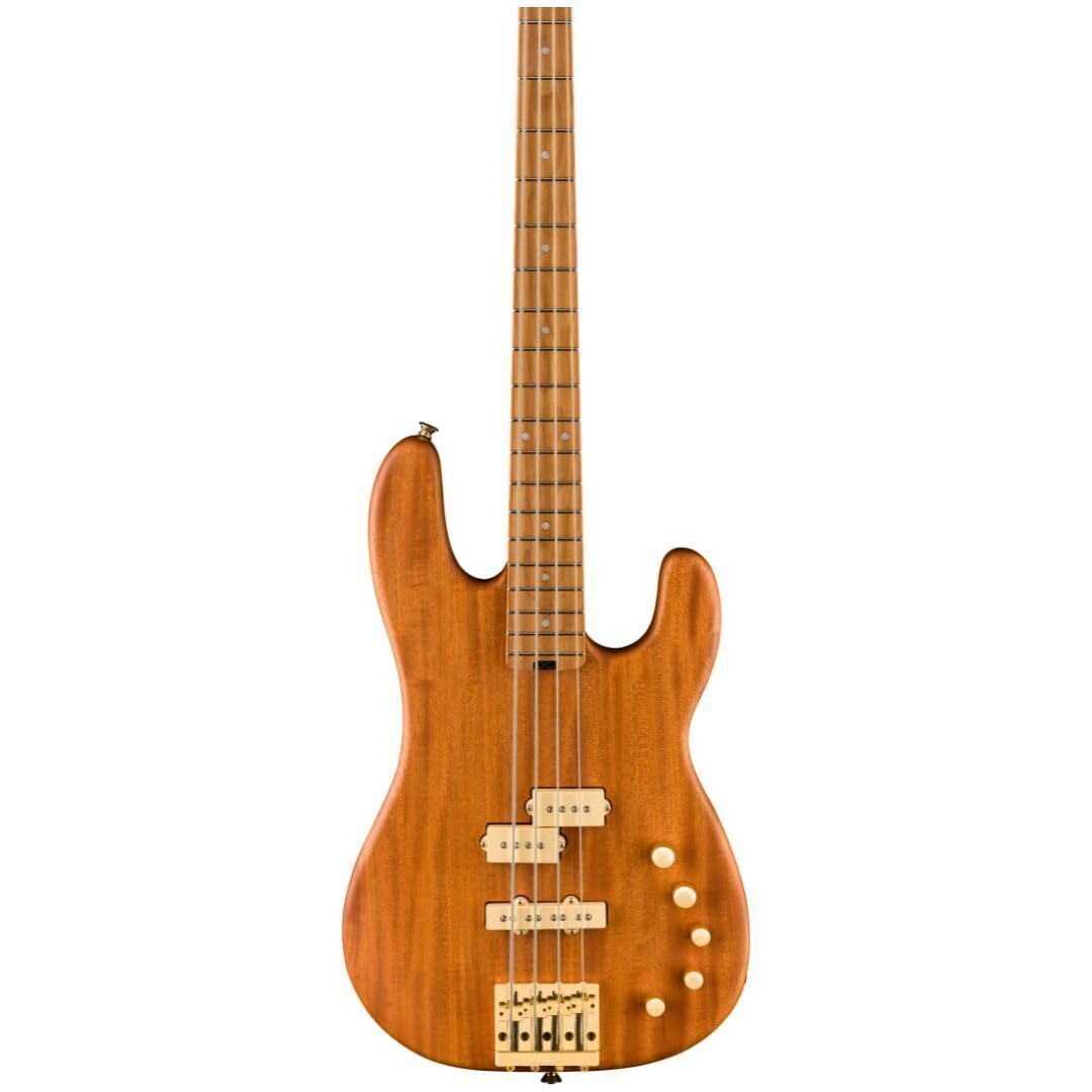 Amazon | Charvel/Pro-Mod San Dimas Bass PJ IV MAH Caramelized