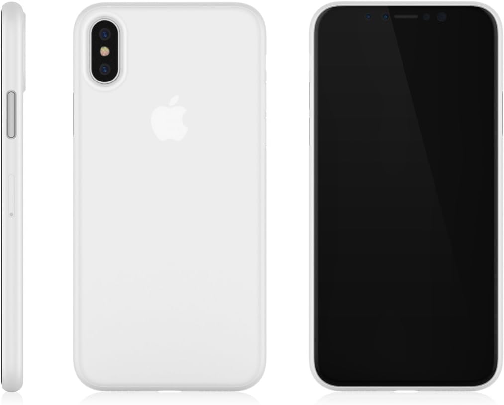 iPhone X MNML Thin Case (Clear White)