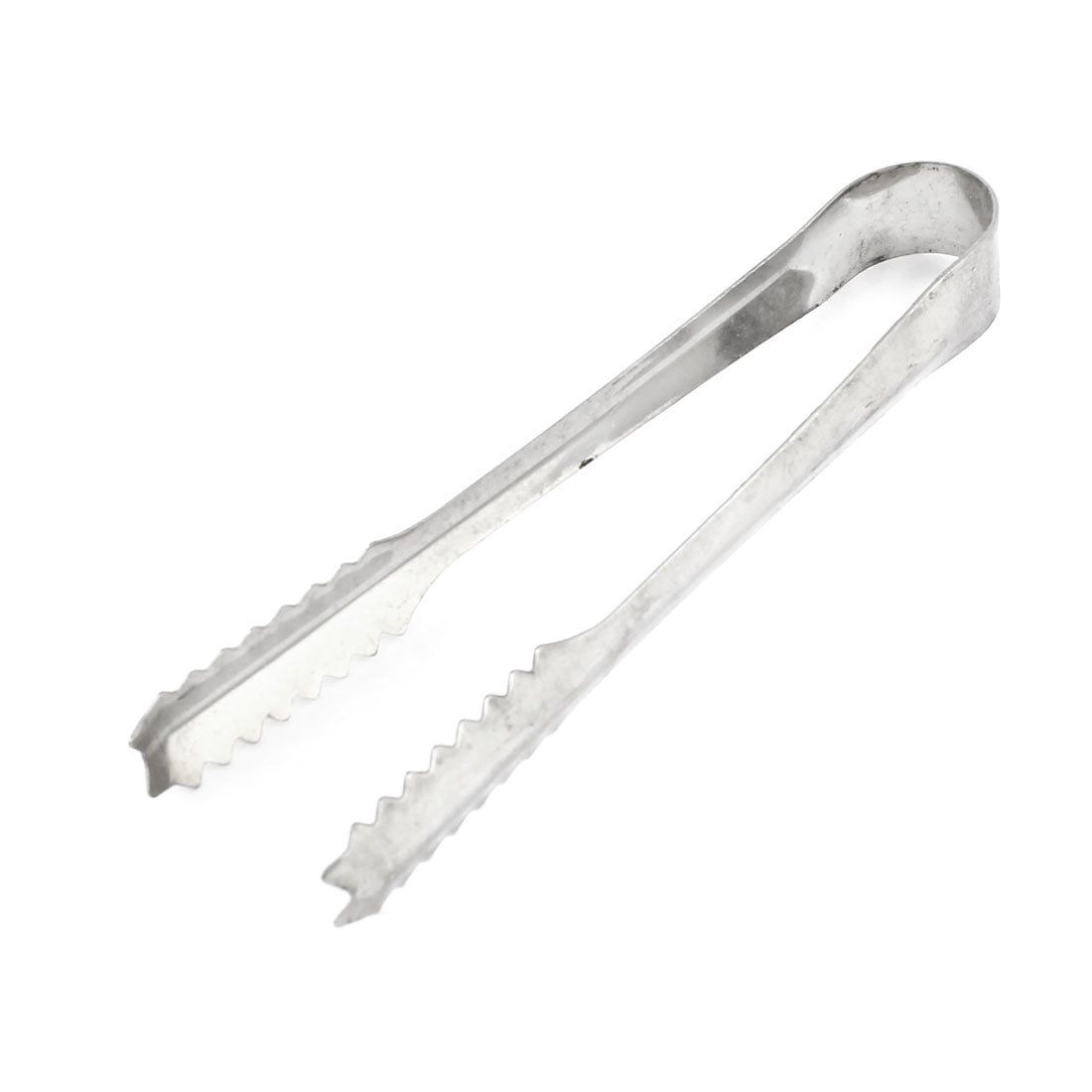 Pinza de Acero Inoxidable para Pan, Hielo, Pinzas para Alimentos, Pinzas de 19 cm de Largo en Tono Plateado (múltiples Colores)