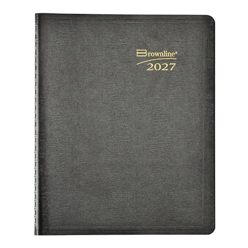 Brownline® 2026 Agenda mensuel essentiel, 14 mois, décembre 2025 à janvier 2027