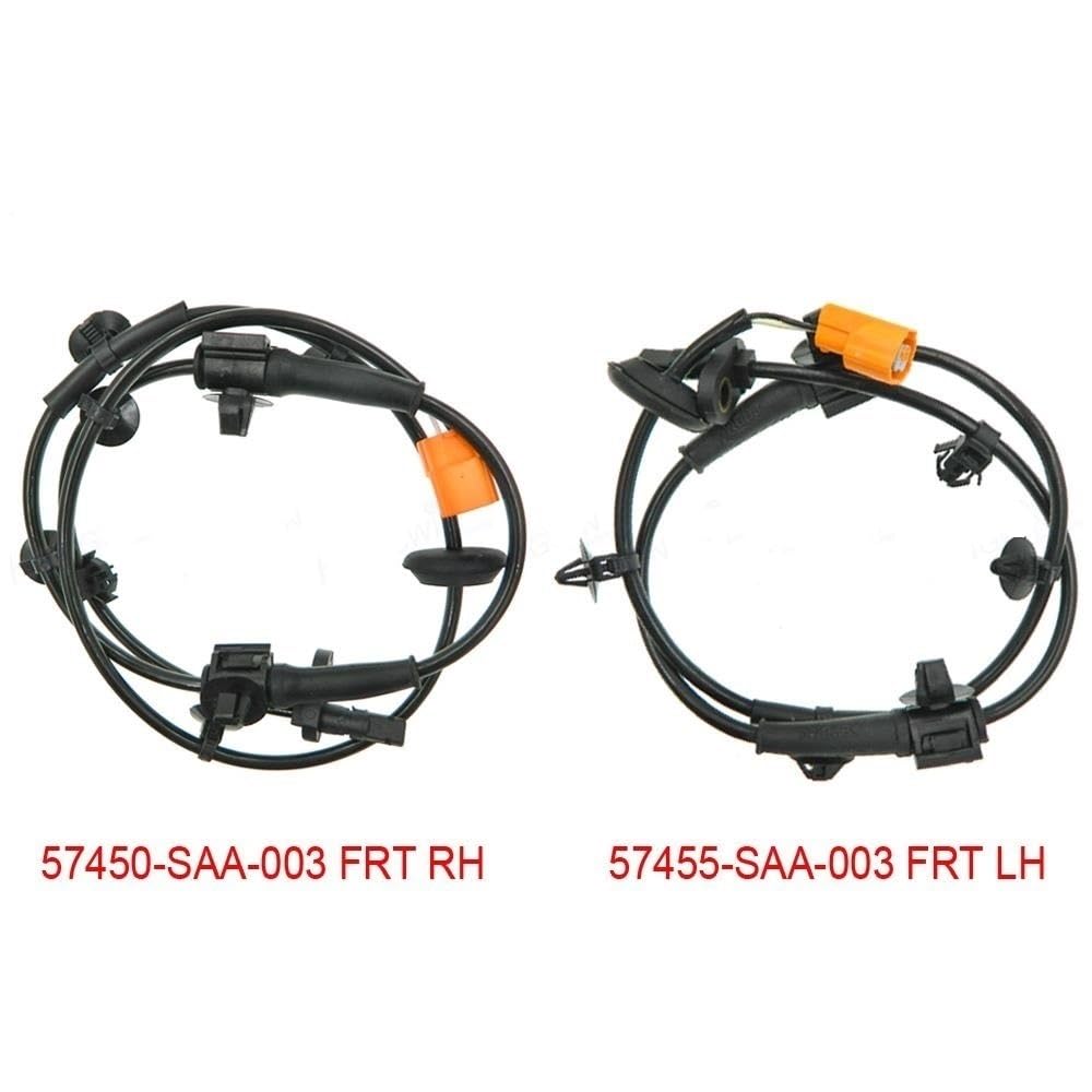 1 Juego De Sensor ABS De Velocidad De Rueda Delantera, Trasera, Izquierda Y Derecha Para City Saloon 2000-2003 Para FIT II 2002-2008 57470-SAA-003 57450-SAA-003 Sensor velocidad ABS