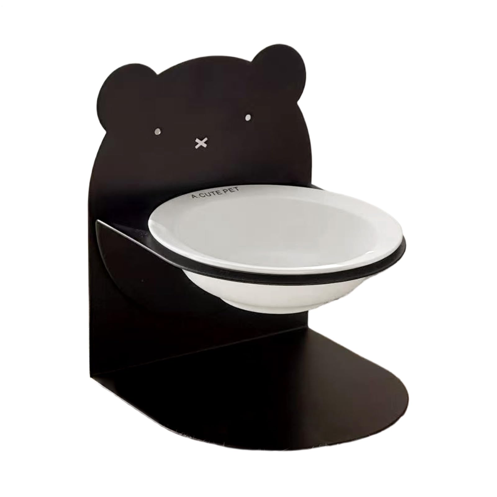 Gamelle pour Chat Support Repas pour Chaton et Chiot de Petite, Moyenne, | Gamelle Anti-Glouton Chat Mangeoire Sèche Humide Petites Moyennes Races Chatons Animaux Pour Intérieur