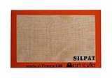 Silpat Non-Stick Silicone Jelly Roll Pan Baking Mat (2, 14 1/2-Inch by10-Inch)