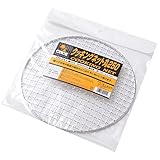 尾上製作所(ONOE) クッキングネット丸250 ON-241 [直径 約25cm バーベキュー BBQ 干し網 焼き網 クロームメッキ 鉄 焼き網 キャンプ 魚焼き 金網 七輪]