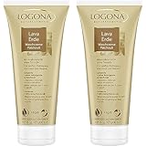 LOGONA Naturkosmetik Lavaerde Waschcreme Patchouli (Packung mit 2)
