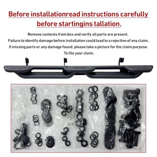 Estribos para Frontier Crew Cab 2005-2025 en acero miniatura 4