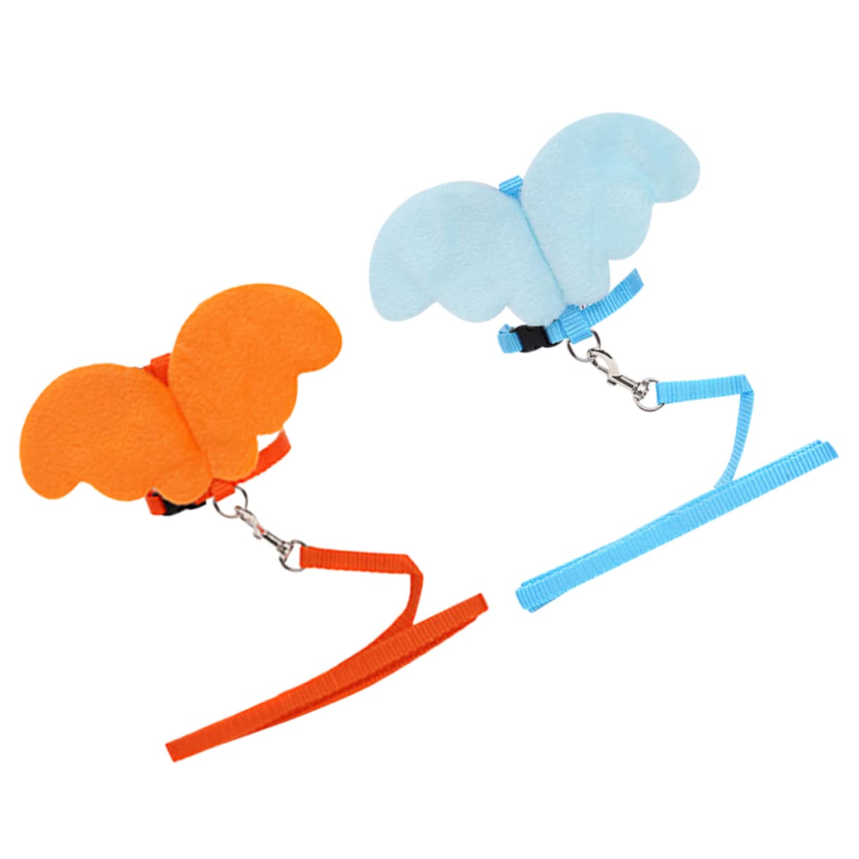 Sosoport Cat Harness Chest Protector Pet Vest Harness Pet Chest Strap Angel Shape Design Comfortable Easy to Cle