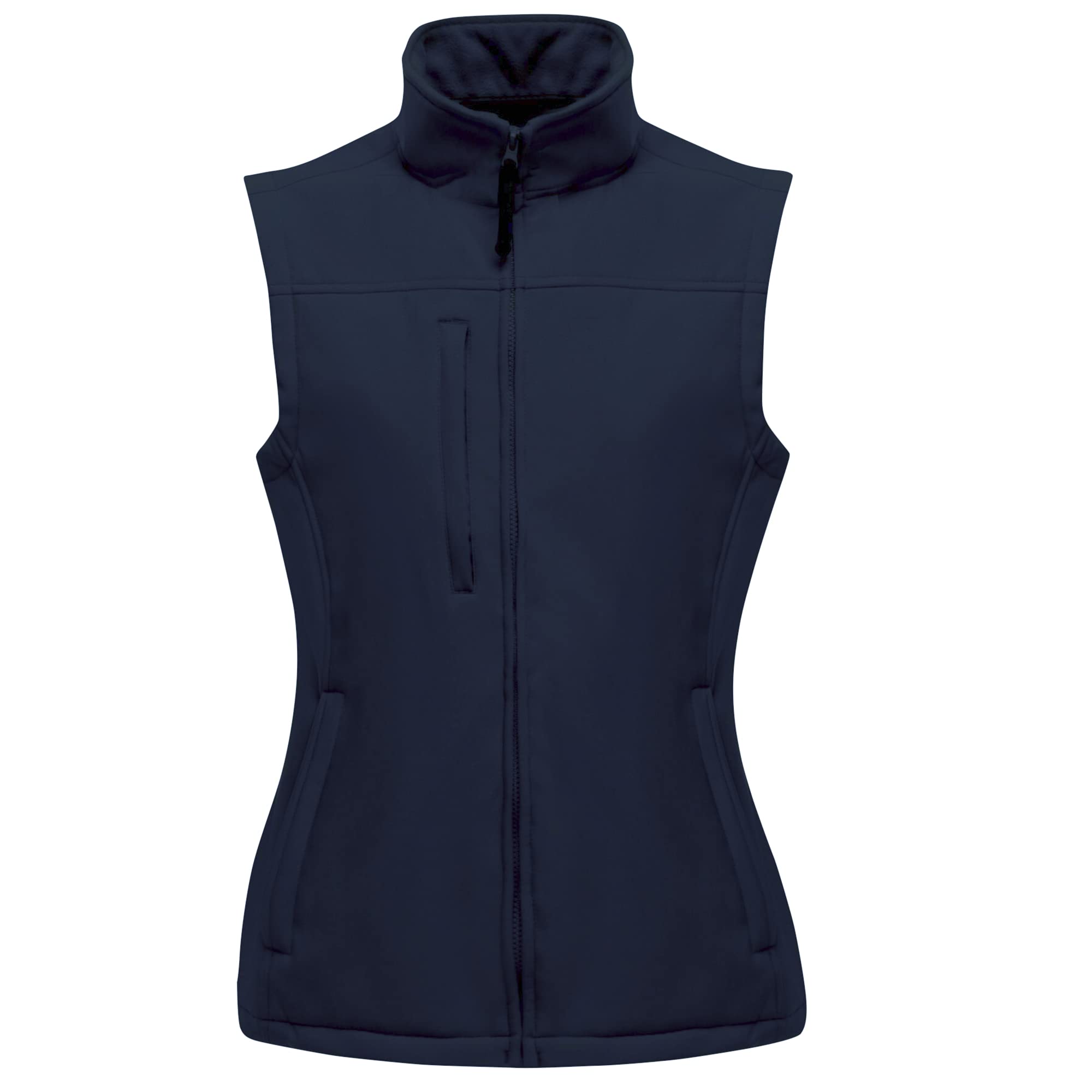 Regatta Women's Navy Flux Softshell Bodywarmer In | Size: 20