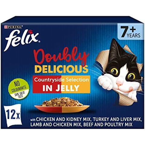 Felix Doubly Delicious Senior Cat Food Cover