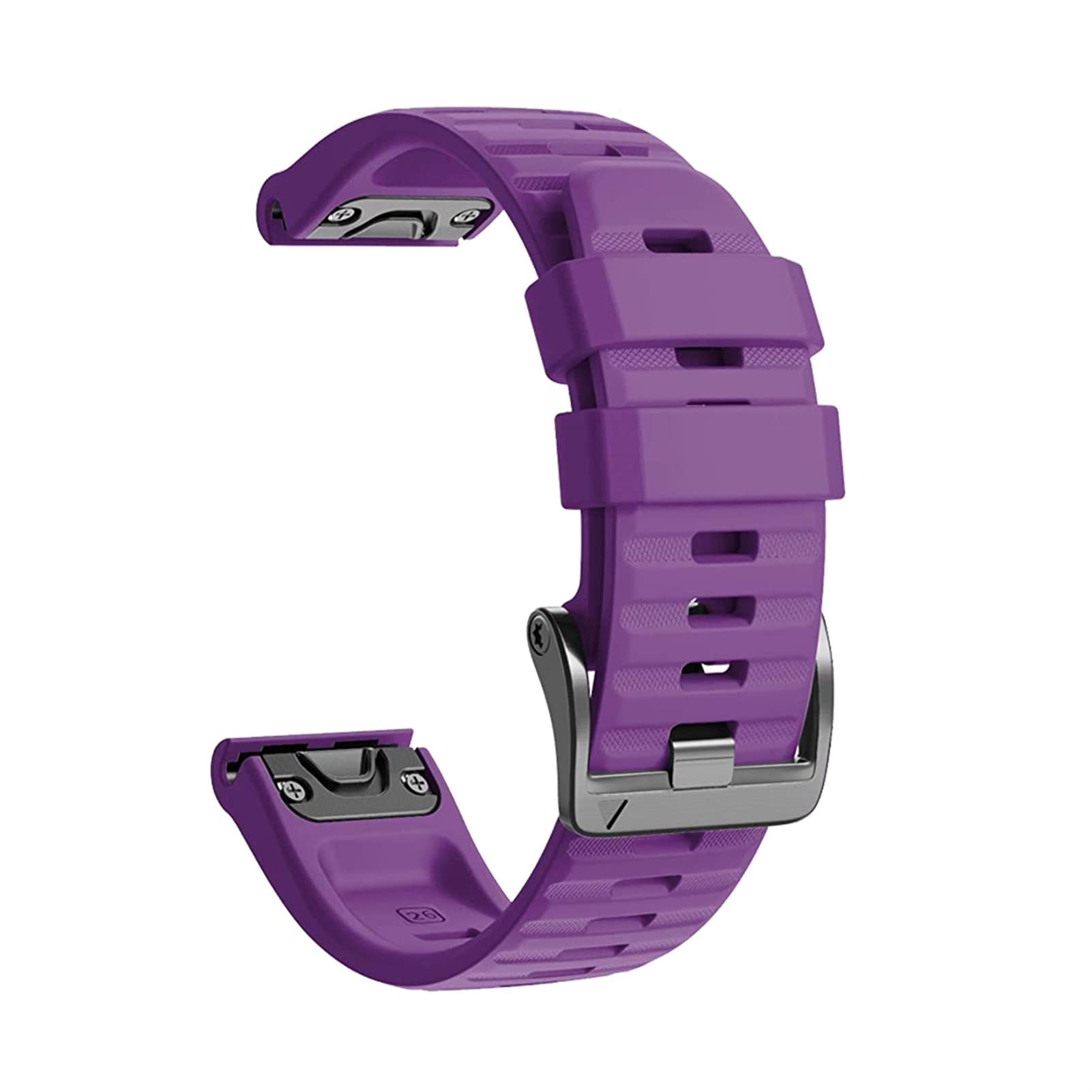 Bracelet de montre de remplacement en silicone pour Garmin Fenix 5s Plus 6X 22mm 26mm
