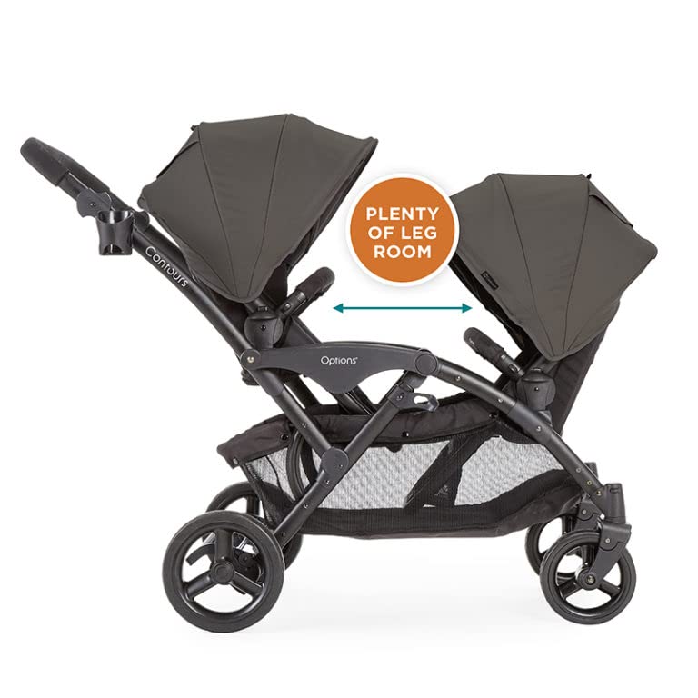 Miniatura 7 de Contours Cochecito doble Options V2 - Greige (Greige)