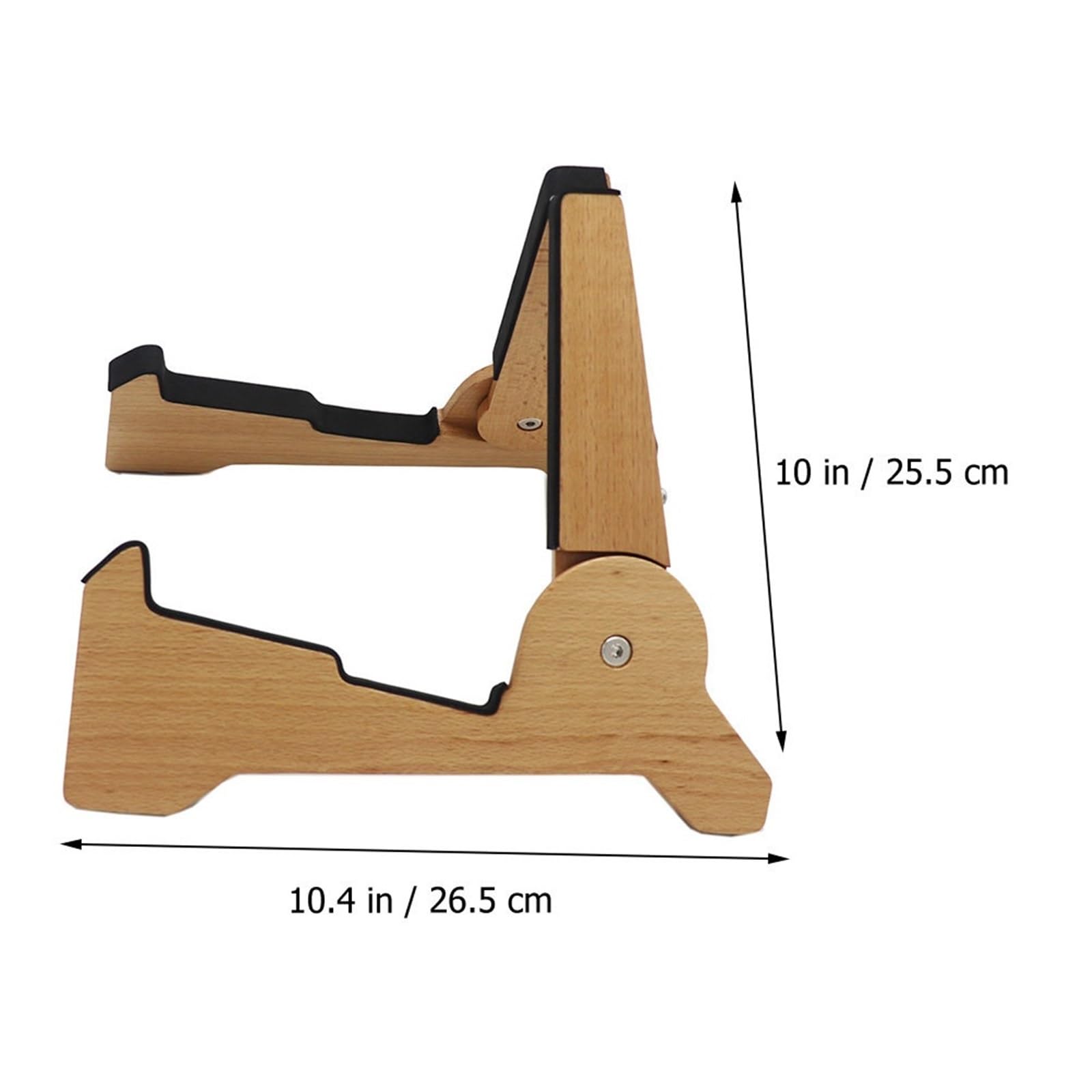Supporto per chitarra in legno Porta chitarra portatile pieghevole in legno leggero