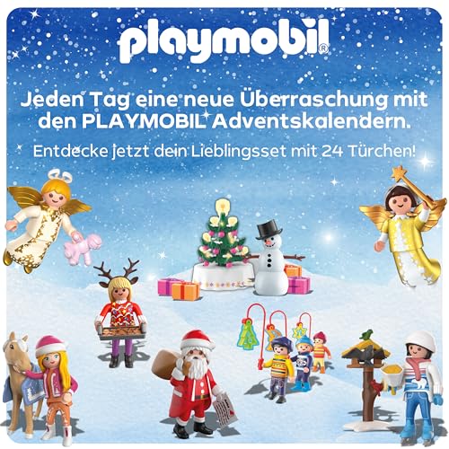PLAYMOBIL JUNIOR & Tinti | Bunter Badespaß Adventskalender | Nachhaltiger Adventskalender mit Wasserspielzeug | Tägliche Überraschungen für Kinder ab 1 Jahr | Perfektes Weihnachtsgeschenk | 71777