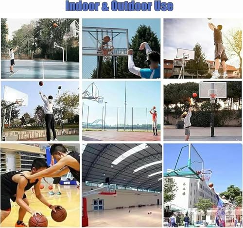 Sistema Portatile di Ritorno dei tiri da Basket e Rete di Rimbalzo - Dispositivo di Allenamento Pieghevole Regolabile per Bambini, Adolescenti e Adulti - Perfetto per Principianti e per Lo s