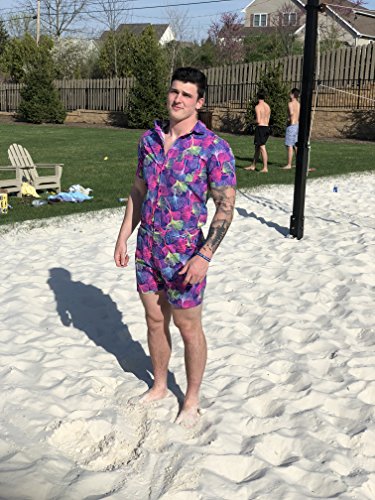 Zesties Male Romper (Extra Small, Ginkgo)
