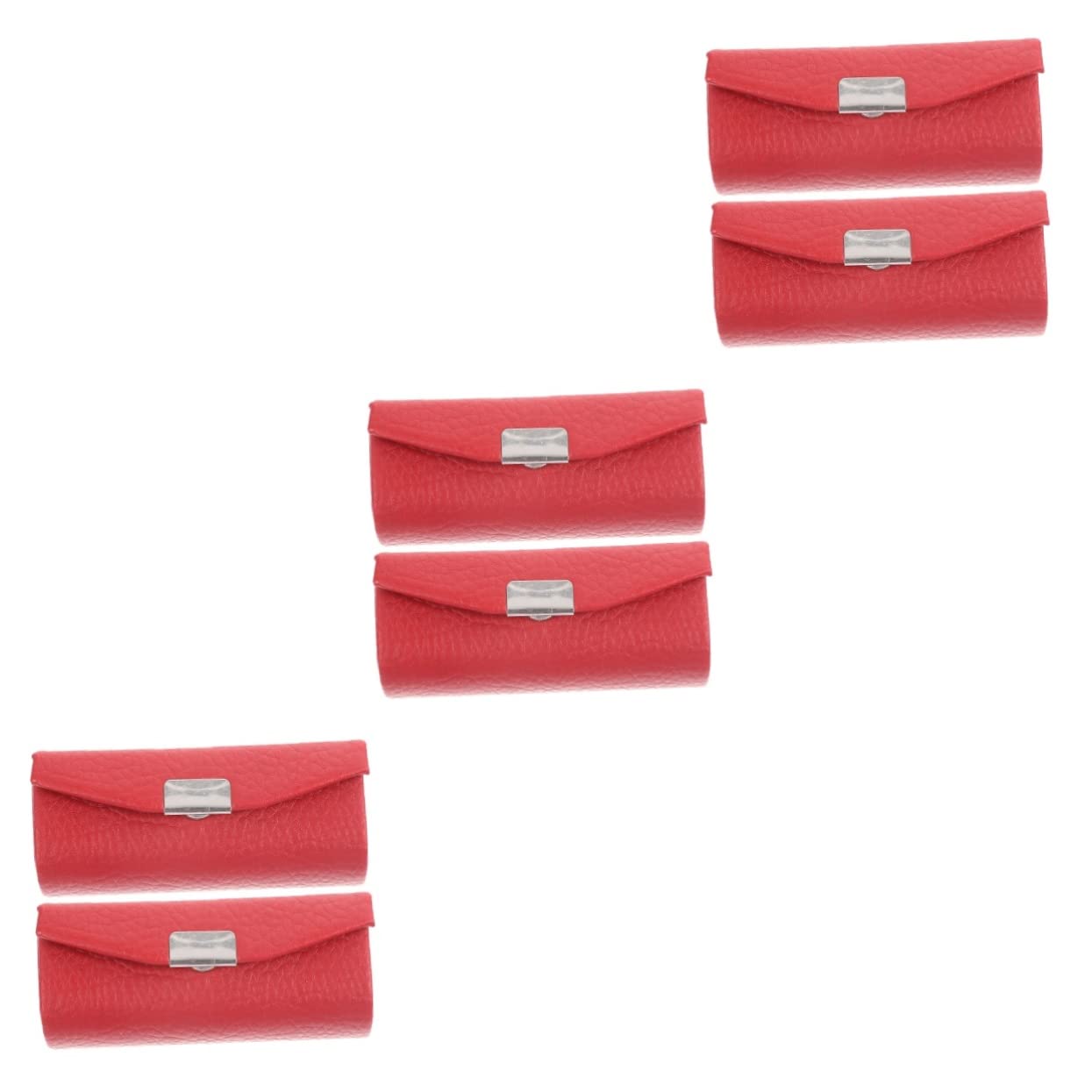 FRCOLOR 6piezas Estuche De para Labiales De Sintética Diseño Portátil y para y Ocasiones Especiales