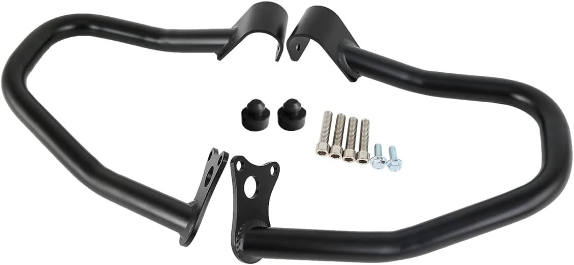 TCT-MOTORPARTS Engine Guard Highway Crash Bar Guard Support Fit for Indian Scout 2015-2024; Scout Bobber ABS 2018-2023; Scout Sixty 2016-2024 (Repl. 2881756-156) Black