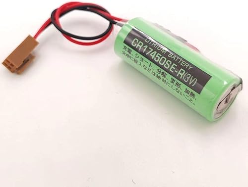 Miniatura 4 de zoyfayl Paquete de 4 CR17450SE-R 3V 2500mAh A98L-0031-0012 CR17450-17450 PLC con enchufe 2P (paquete de 4)