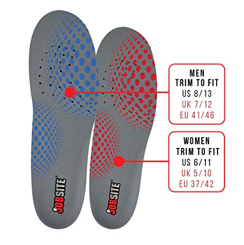 Plantillas de gel JOB SITE talla US 8-13 para hombre miniatura 4