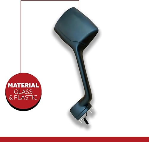 Compatible con Kenworth T680 T880 Peterbilt 579 - Espejo de capó, color negro, lado derecho 2010 a 2019