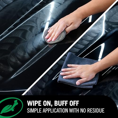 Turtle Wax Hybrid Solutions Ceramic Graphene Paste Wax for Car Detailing, High Gloss Shine, Extreme Water Beading, Long-Lasting Protection, for Paint, Glass Metal, Wheels and More, 5.5 oz (Pack of 1) - Image 4