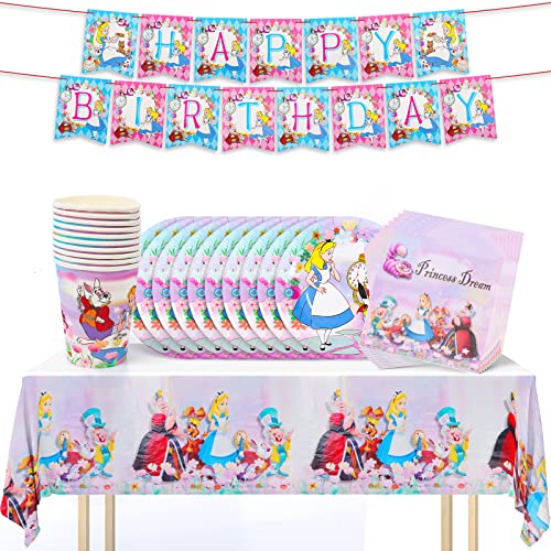 Alice Im Wunderland Ausstechformen Set - PLA Keksformen Für Kreatives Backen