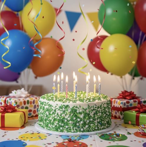 Image of Manvscakes Sprinkles- Edible Cake and Cupcake Jimmies, Baking, Green topping Mix for Cookies, Ice Cream, Cake and Cupcake Decorating
