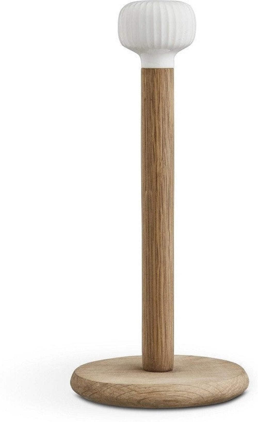 Portarotolo da cucina Kähler H31 cm Hammershøi design danese, bianco