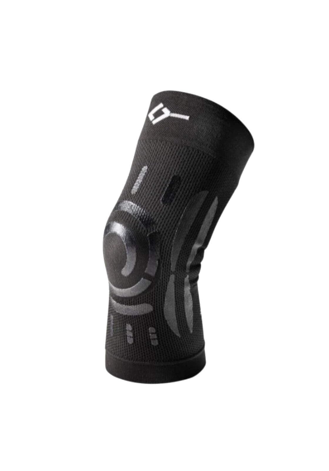 FLOKY - Rodillera Knee Support - Tutor de Rodilla Deportiva (L, Blanco Izquierdo)