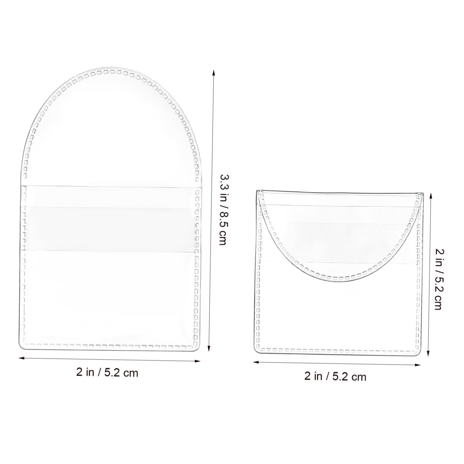 Happyyami 150Pcs Coin Sleeves Coin Protectors Flap for Collectors for Coin Storage Jewelry and Items for Display