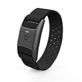 Optical Heart Rate Monitor Armband HRM CHILEAF Heart Rate Sensor HR Sensor IP67 ANT + Bluetooth 60H Long Battery Life Compatiable for Polar Beat,Wahoo Fitness, SportsTracker, Zwift,Etc