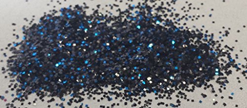 Vintage Paint Midnight Blue 0.015 Square Metal Flake