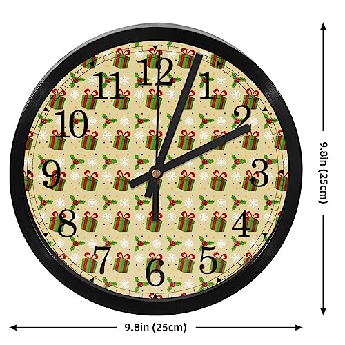 Horloge murale ronde silencieuse idée cadeau maison originale - 5