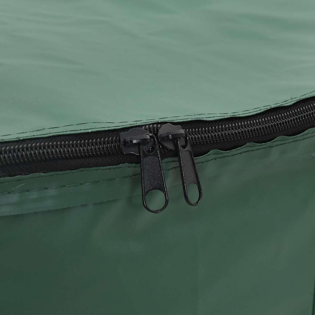 Réservoir d'eau de Pluie Pliable 500 L Vert avec Robinet, Filtre, Tuyau d'arrosage, soupape de trop-Plein, Facile à Assembler pour Jardin, terrasse, Balcon et Usage extérieur