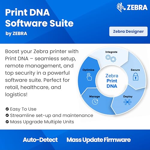 Image of Zebra ZD621 Thermal Shipping Label Printer 4 inch| 300 DPI | No Ink Required | 4x6 | USB, Serial, Ethernet, Tap to Print NFC | Touch Color LCD | 2 Year Warranty | UPS /USPS /FedEx | Thermal Transfer