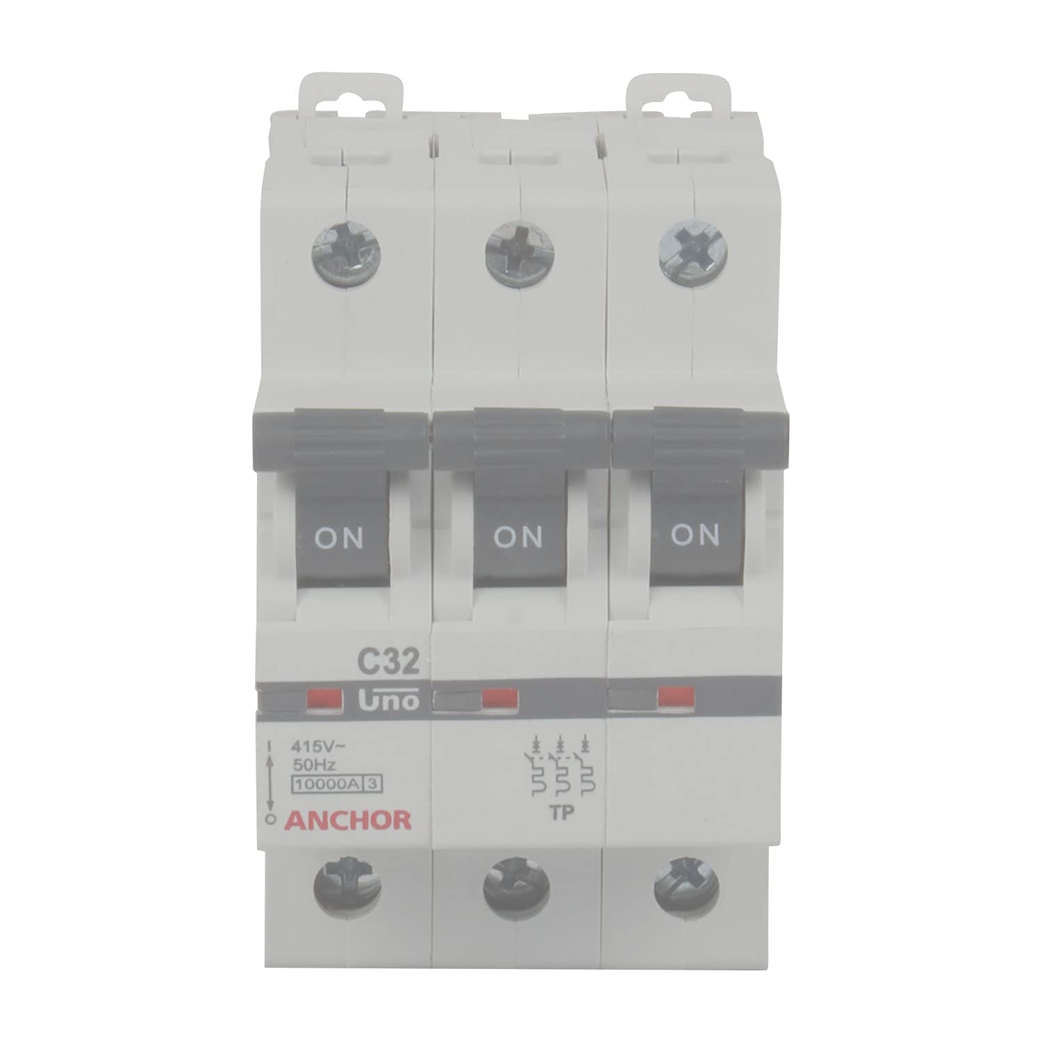 Anchor by Panasonic UNO 32 Amp Triple Pole C Curve MCB | ISI Marked Double Pole 32A Miniature Circuit Breaker (98030)-picture-20